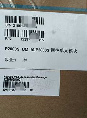 全新原包P2000S UM IA交转直电源模块--议价商品
