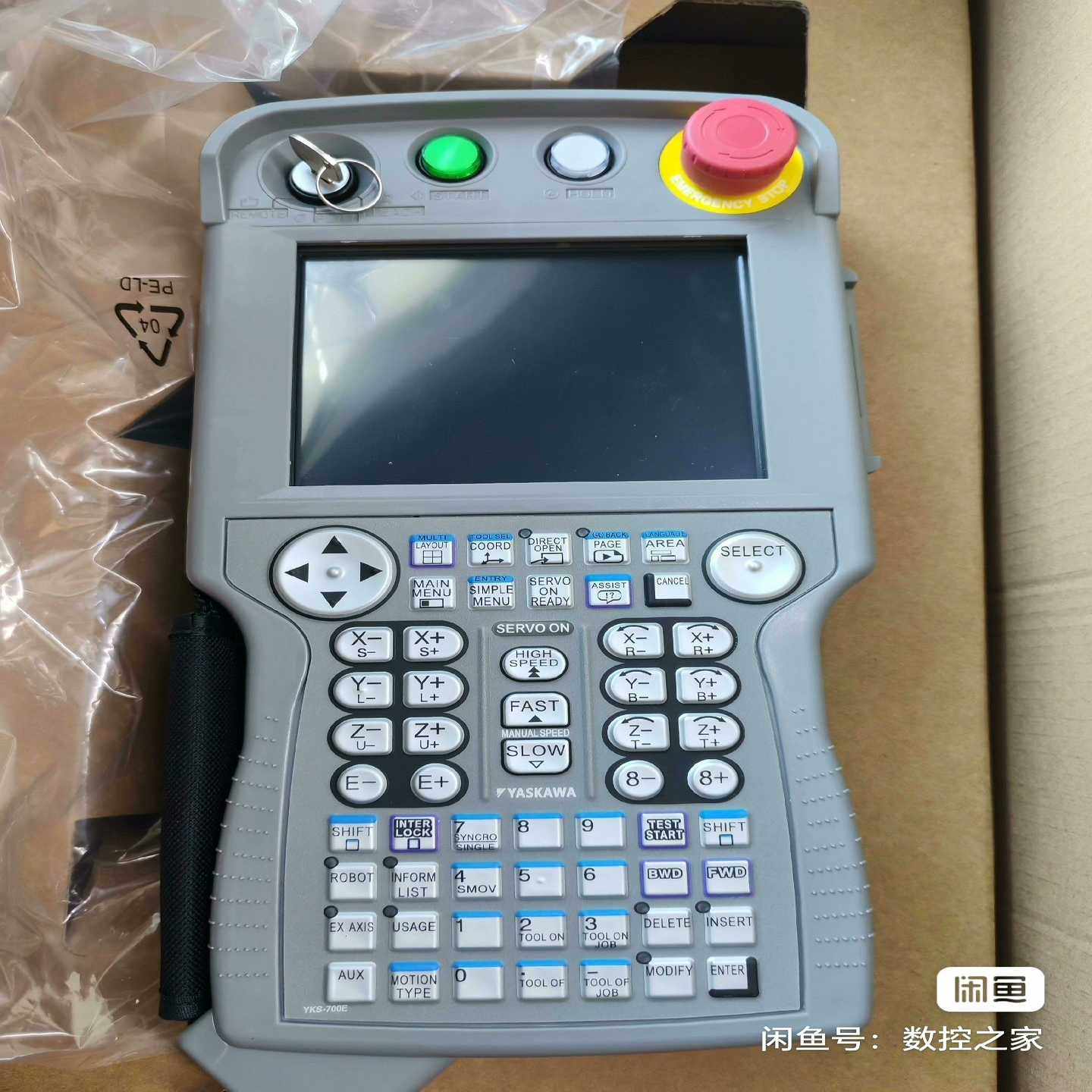 咨询-安川DX200示教器JZRCR-YPP21-1、