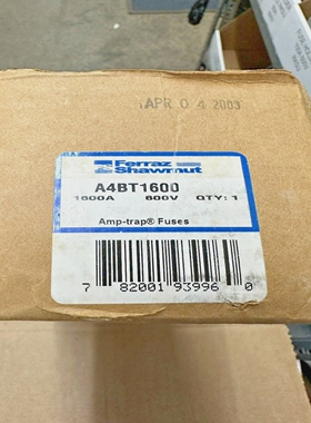 FerrazShawmutAmp-TrapA4BT16001600A600VClassLTimeDel