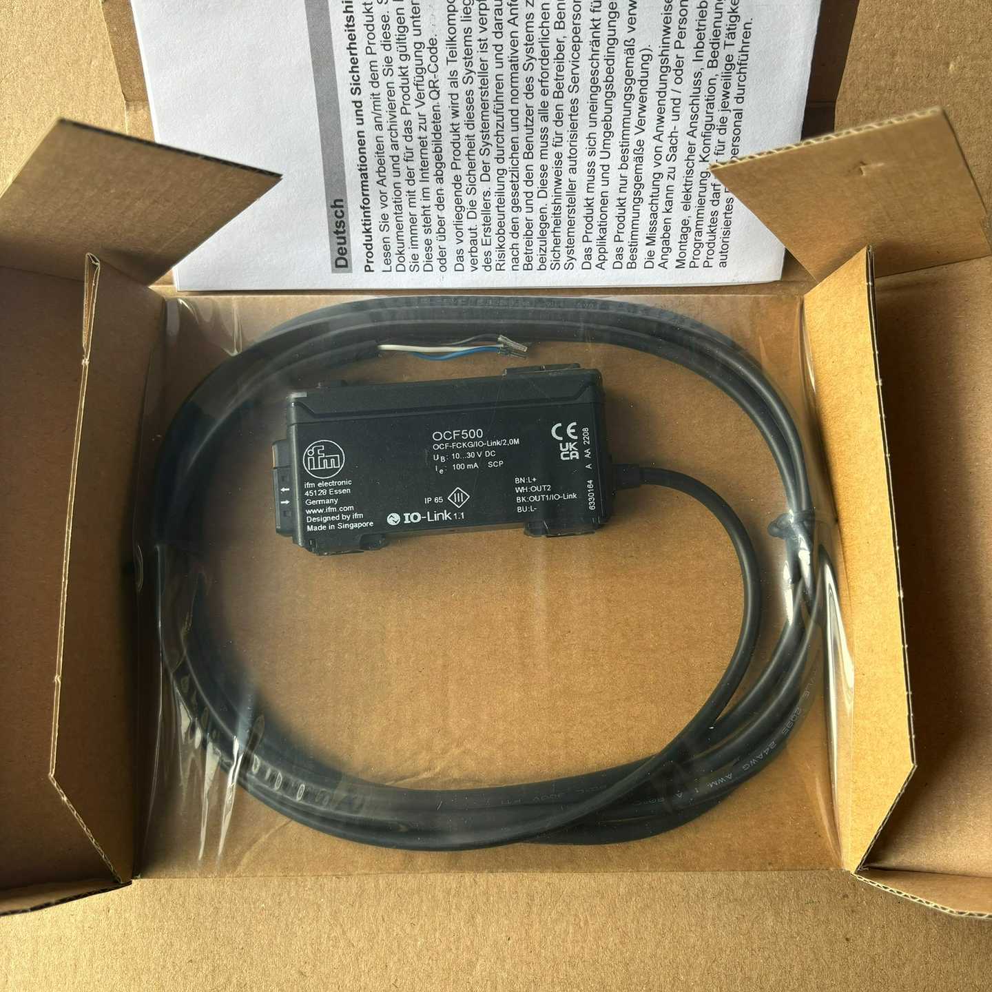 全新ifm传感器OCF500OCF-FCKG/IO-Lin--议价商品