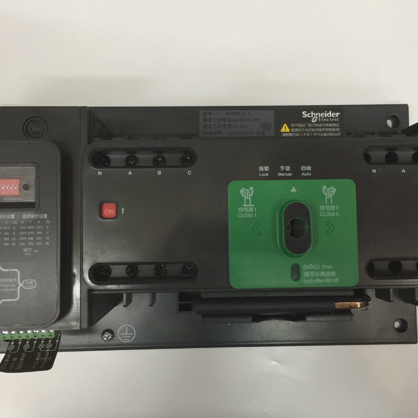 询价原装正品WATSNA324PCR4P32A施耐德万高双电源自动切换开关