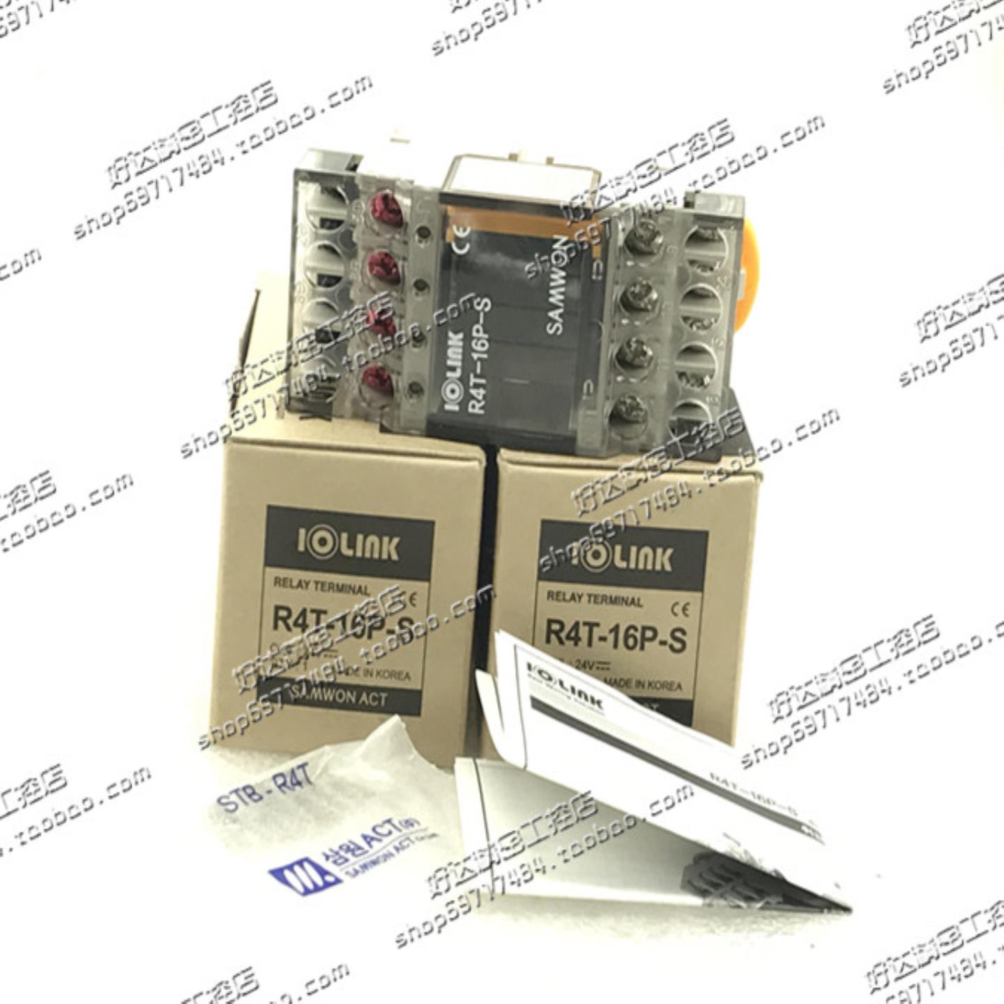 R4T-16P-S24VDC进口韩国三元/SAMWON模块继电器现货正品全新