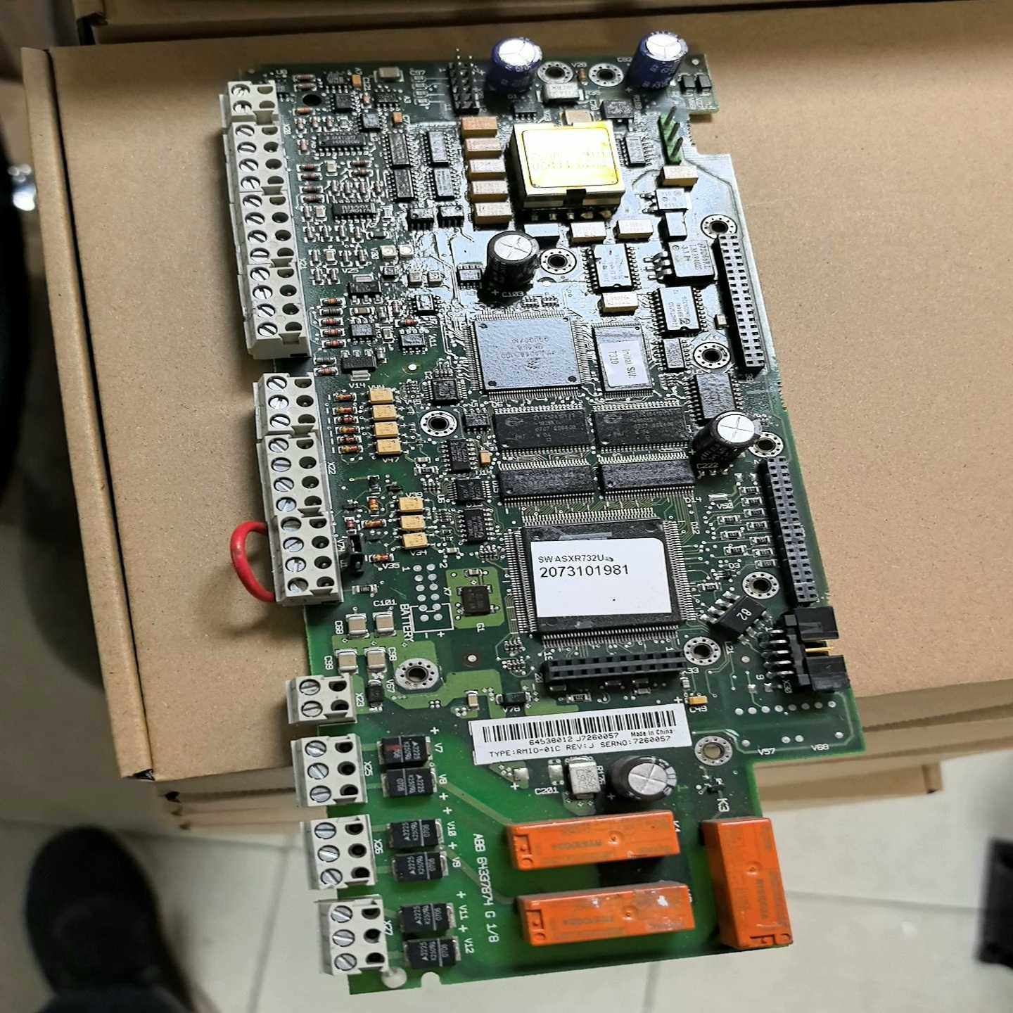 ACS800变频器主板,RMIO-01C。功能,图片实物询价