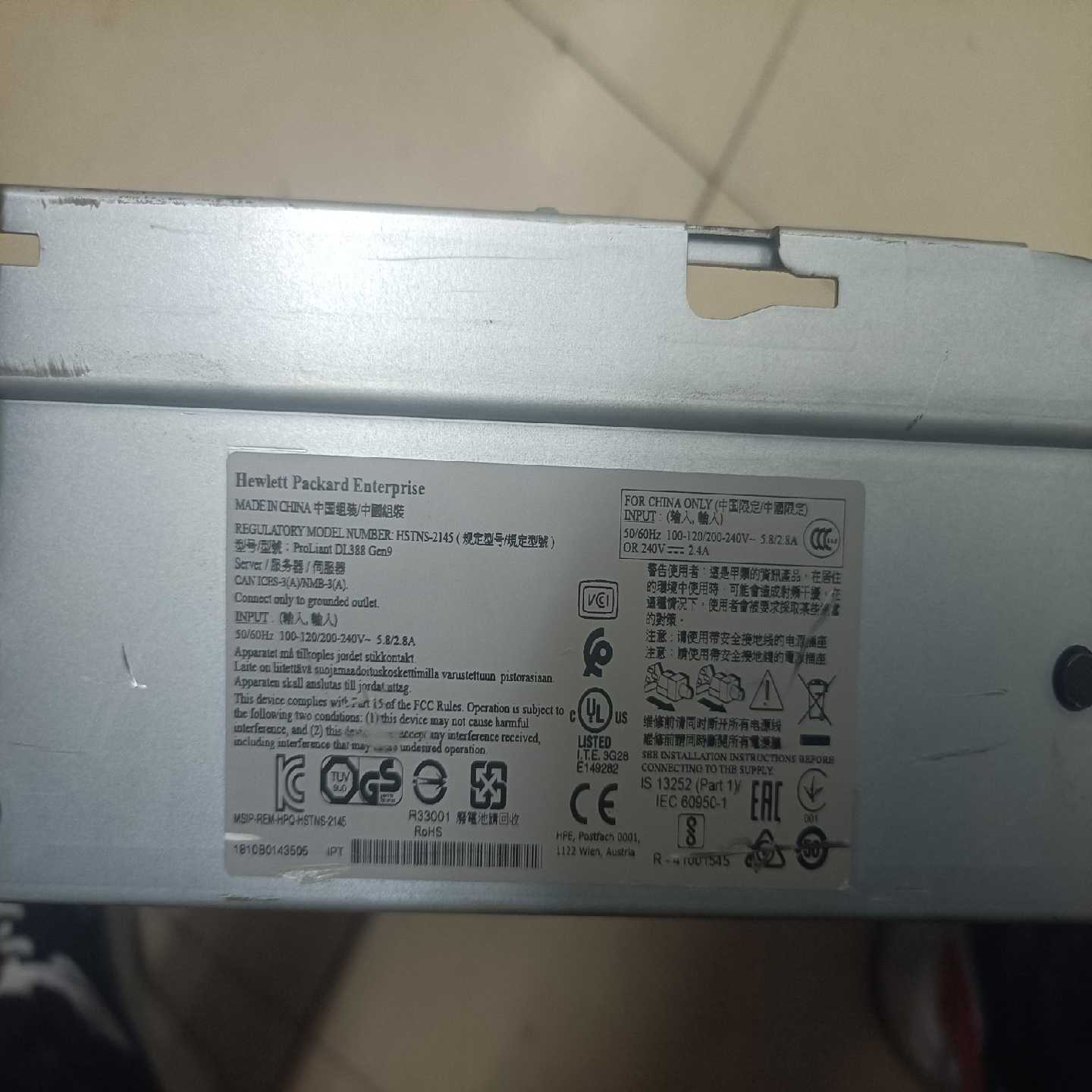 HP服务器DL388Gen9配置-议价