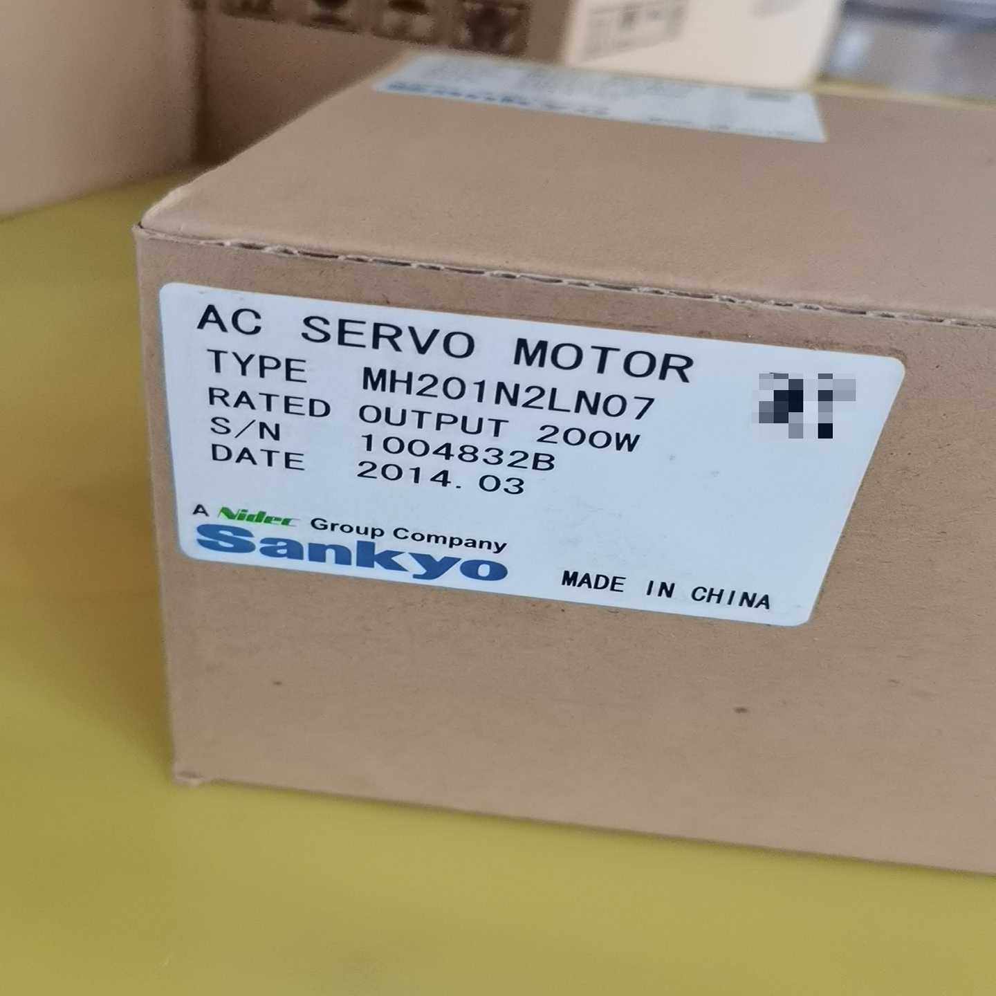 Sankyo三协伺服电机MH201N2LN07，全新原装正品--议价商品