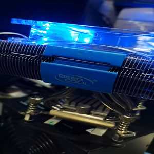 九州风神DEEPCOOL阿萨辛下吹式散热器，经典蓝光，4热管--议价商