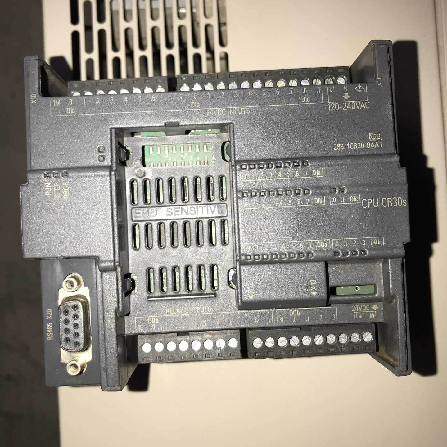 询价288-1CR30-0AA1PLC实物图运