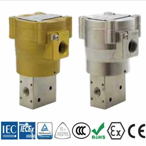 原装PRarker直动式3/2防爆电磁阀A03RG24MN-RADNC2