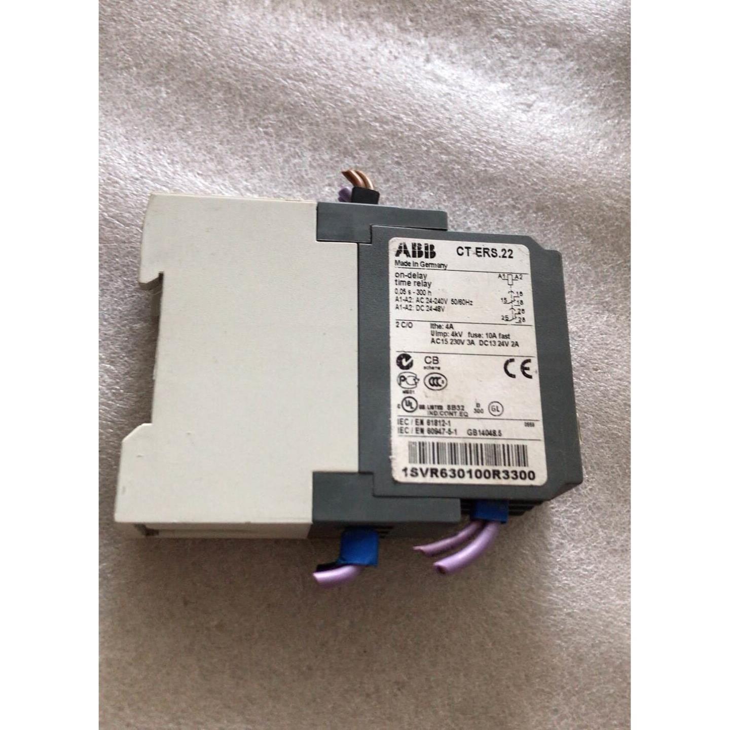 ABB时间继电器CT-ERS22