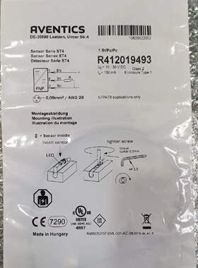 AVENTICS 安沃驰  R412019493询价
