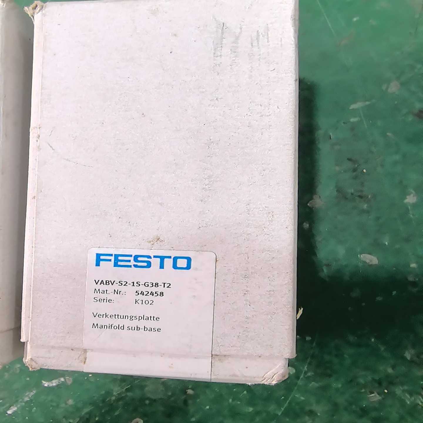 FESTO费斯托气路板底座VABV-S2-1S-G38-T2--议价商品