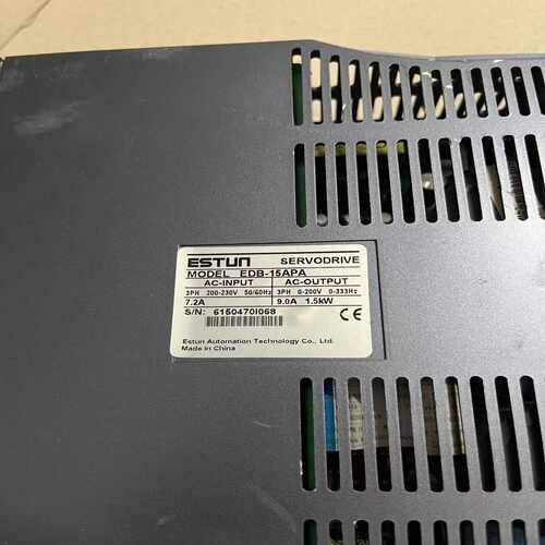 埃斯顿伺服驱动器EDB-15APA功率1.5kw电压220v(通通配件）