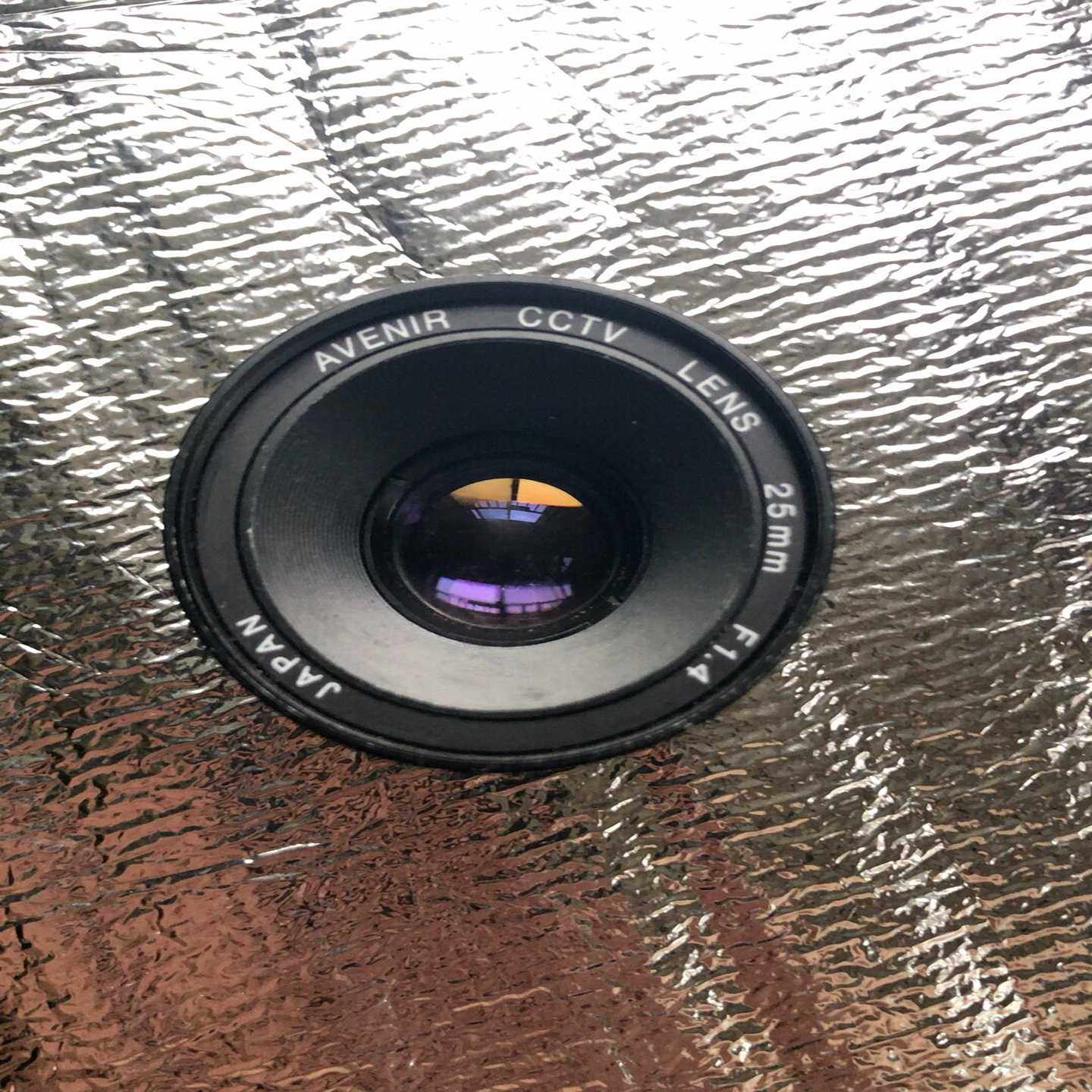 监控摄像机镜头CS定焦镜头百万高清镜头25mm枪机大镜头-议价