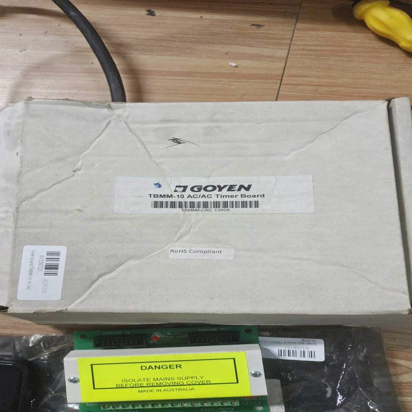 议价澳大利亚GOYEN高原主板TBMM-10AC/AC，有盒