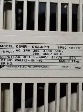 安川616G5变频器G5A4011~询价