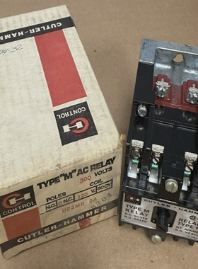 CUTLER-HAMMERD23MR40ATYPEMACRELAY300V*NEWINBOX*
