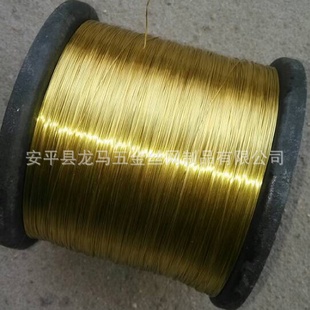 h65黄铜丝轴丝软态饰品工艺品黄铜丝厂家现货批发黄铜丝软度好