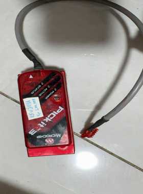 Microchip原装Pickit3编程器，红色外壳，带PO--议价商品