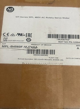 AllenbradleyMPL-B4560F-MJ74A询价