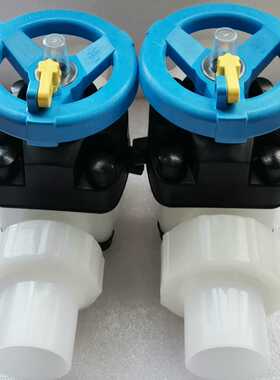 AGRU阿古鲁手动隔膜阀 PVDF HP  od63 DN5[浩蓉商户]