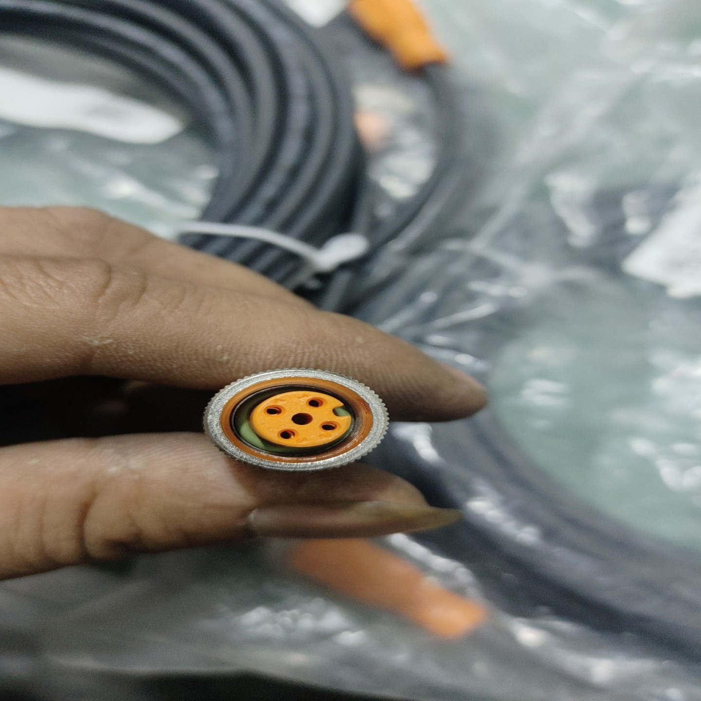 【议价】IFM易福门EVC108连接线M12 4芯1