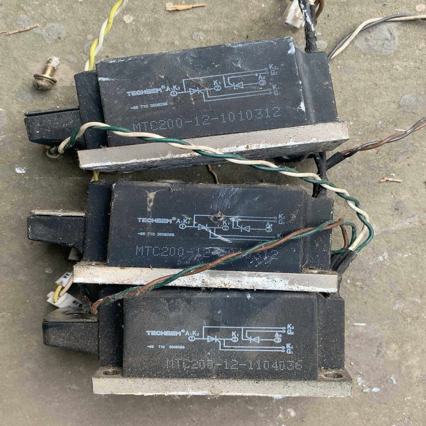 可控硅模块MTC200-12西普软启动器可控硅模块TE