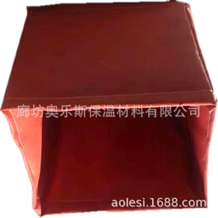 厂家供应硅酸钛金软连接阻燃防结露通风软接规格多样风机接头
