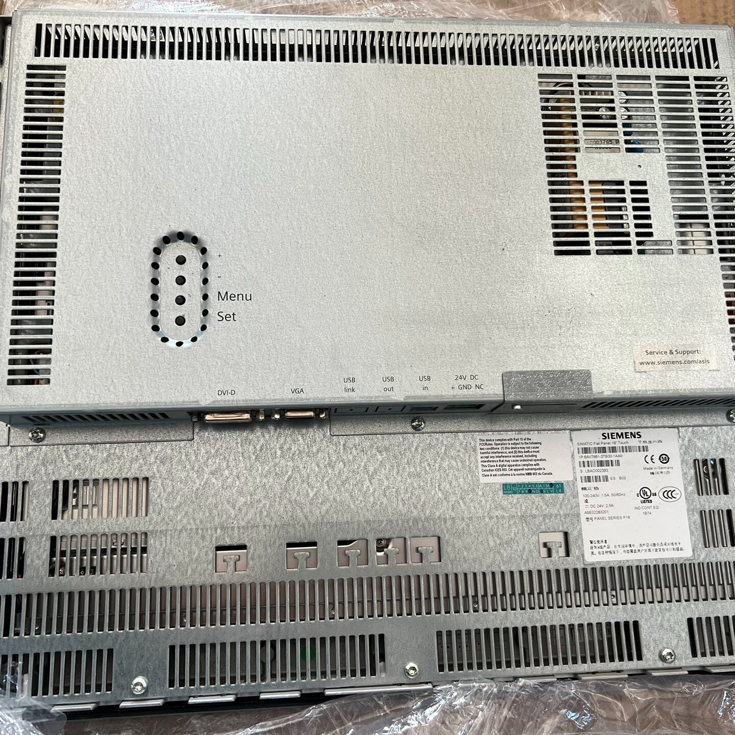 西门子6AV7861-3TB00-1AA0西门子 ，原装拆解询价