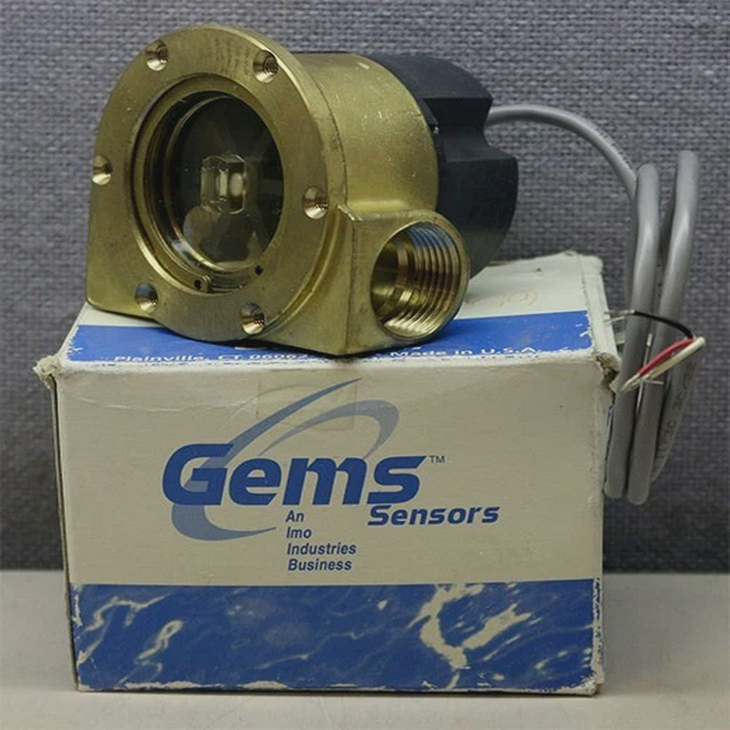 GEMS传感器156263RF-2500RFO黄铜转子流量传感器开关