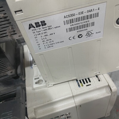 寻ABB变频器ACS35003E04A14测试完好1.