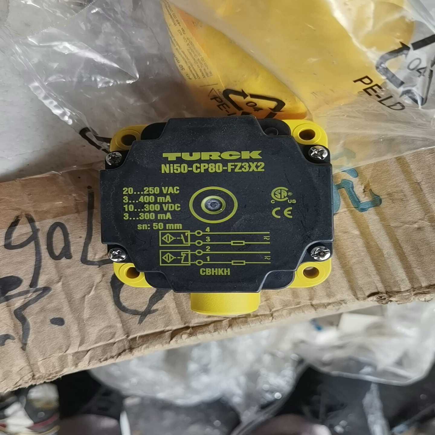 图尔克接近开关型号Mi50-CP80-FZ32。。3个询价