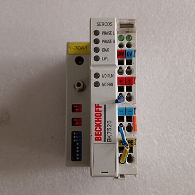 议价The Beckhoff Module Bk7520 Has A Bren Fiber Optic Termin