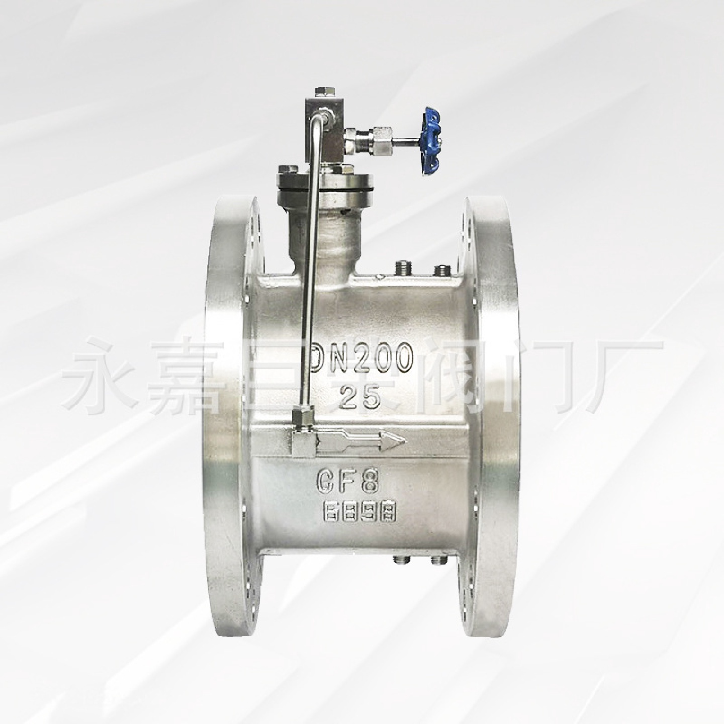 密封性能好不锈钢材质消声缓闭蝶式止回阀HH49X-16P