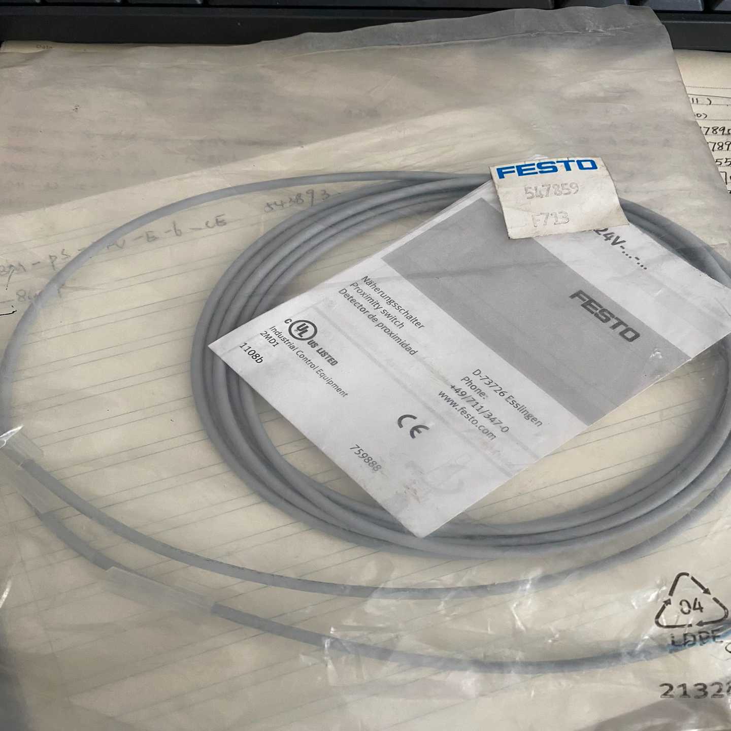 咨询-费斯托接近开关SMT-8G-PS-24V-E-2.5Q-OE