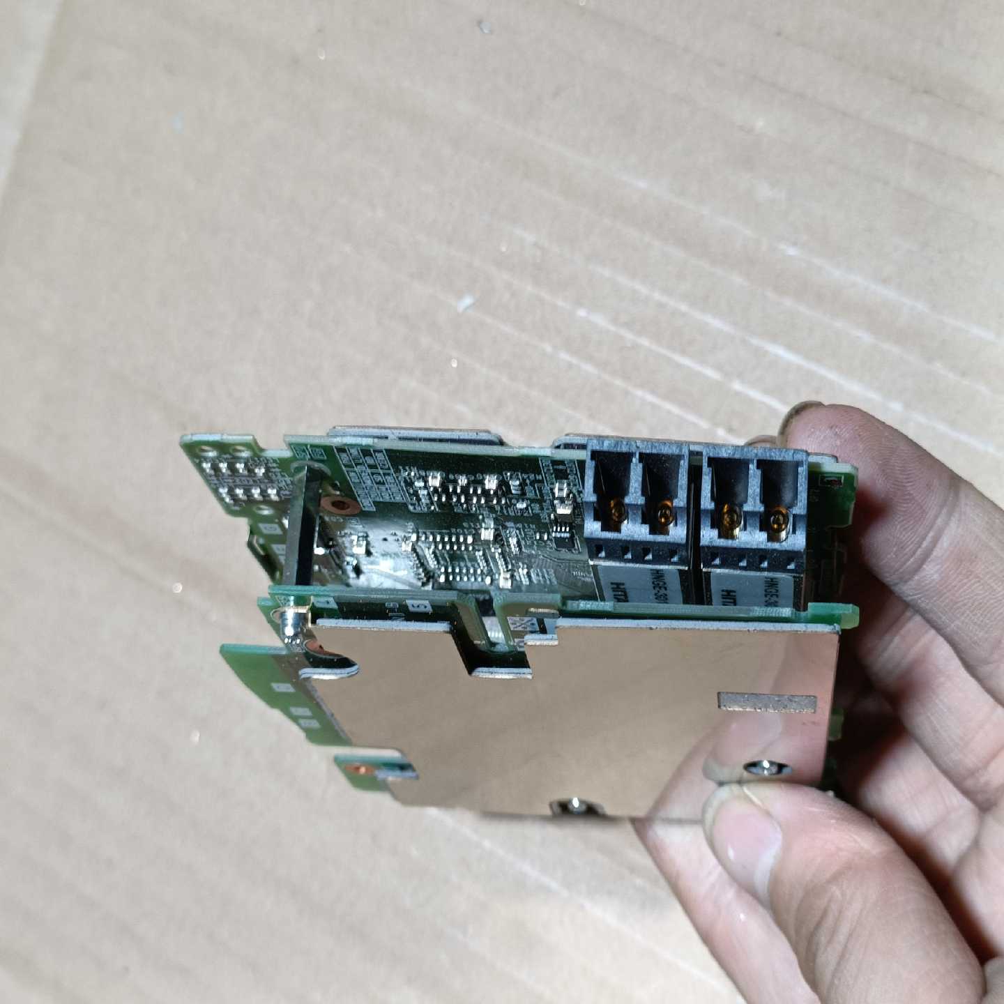 议价三菱plc模块三菱QJ71GP21-SX图片实物拍摄，没有