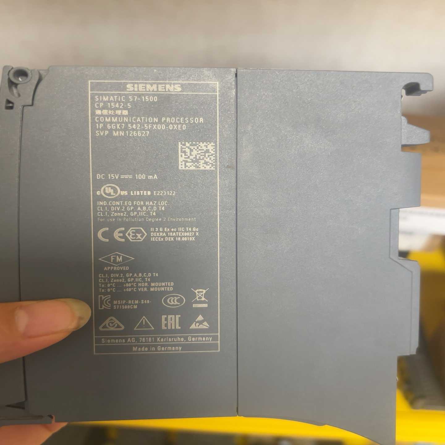 询价~6GK7542-5FX00-0XE0裸机功能正常。上面刻得有