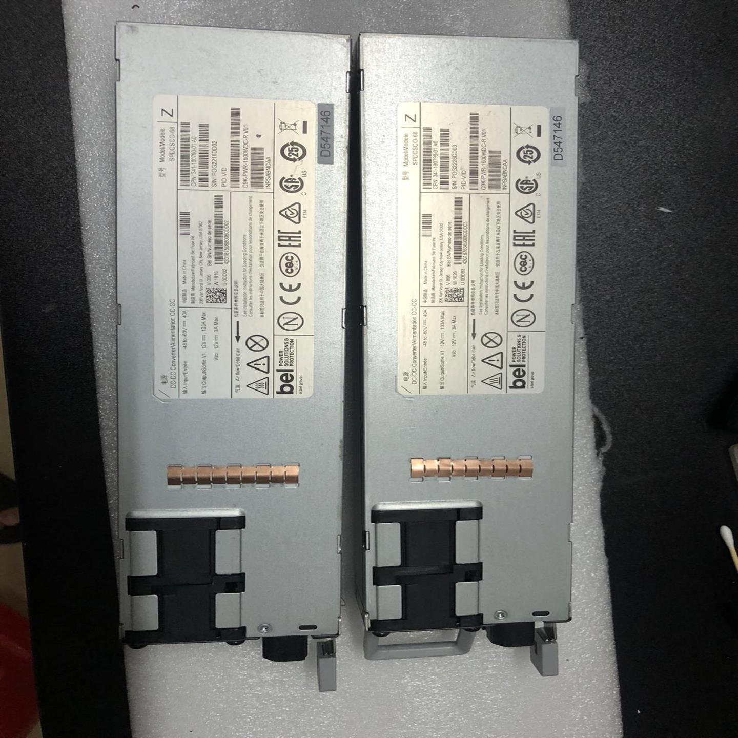 配件CISCO C9K-PWR-1600WAC-RC9K-PWR-1600WDC-R原装二手议价