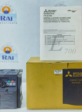 三菱FREQROL-D700FR-D720-2.2K变频器驱动器3PH200-240VAC1