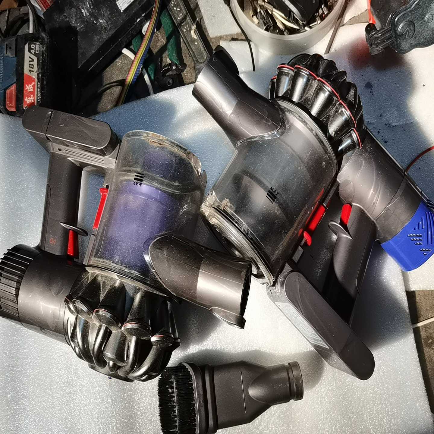 戴森v8正常使用便宜处理v6配件处理--议价商品