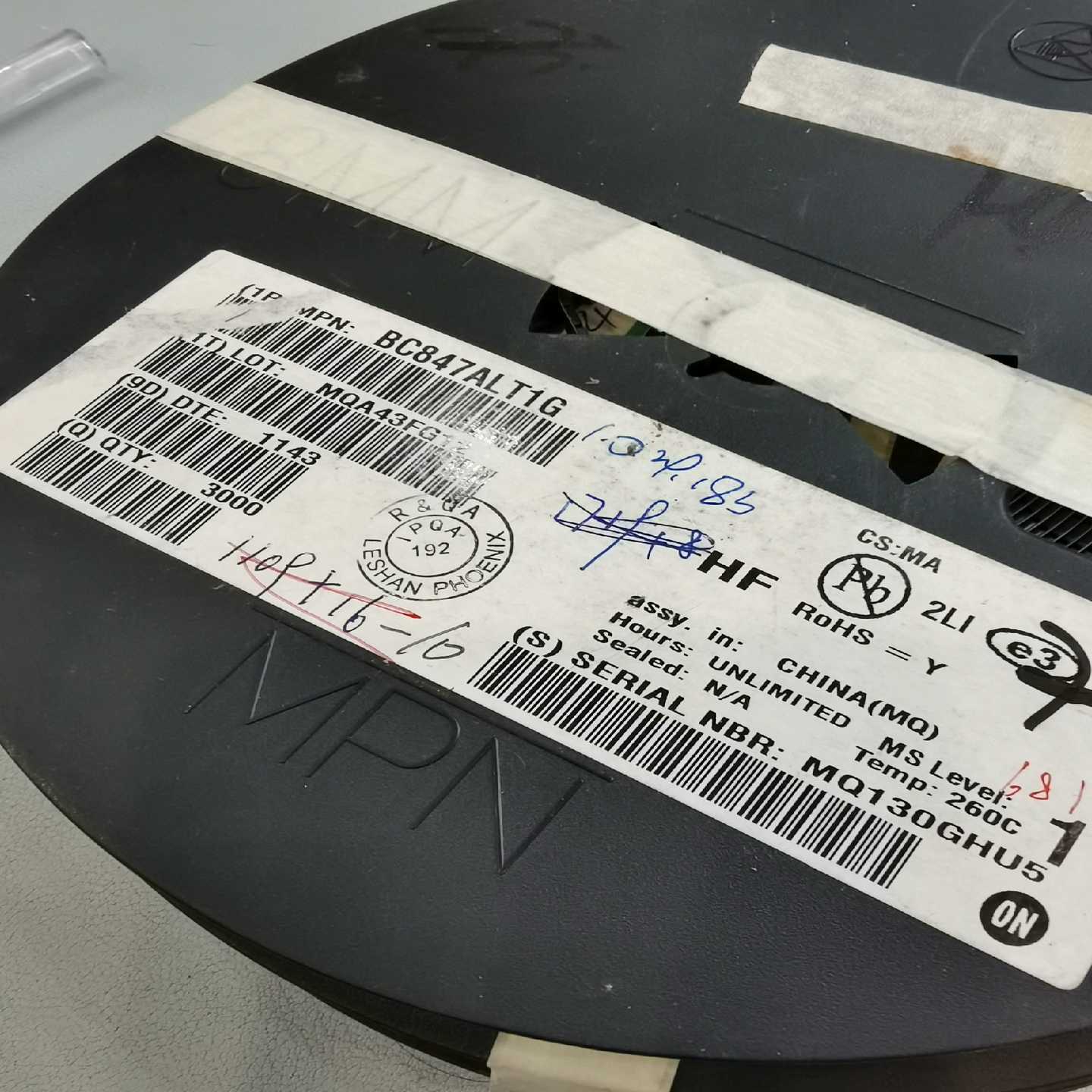 ONBC847ALT1GBC847A印字1E共4询价