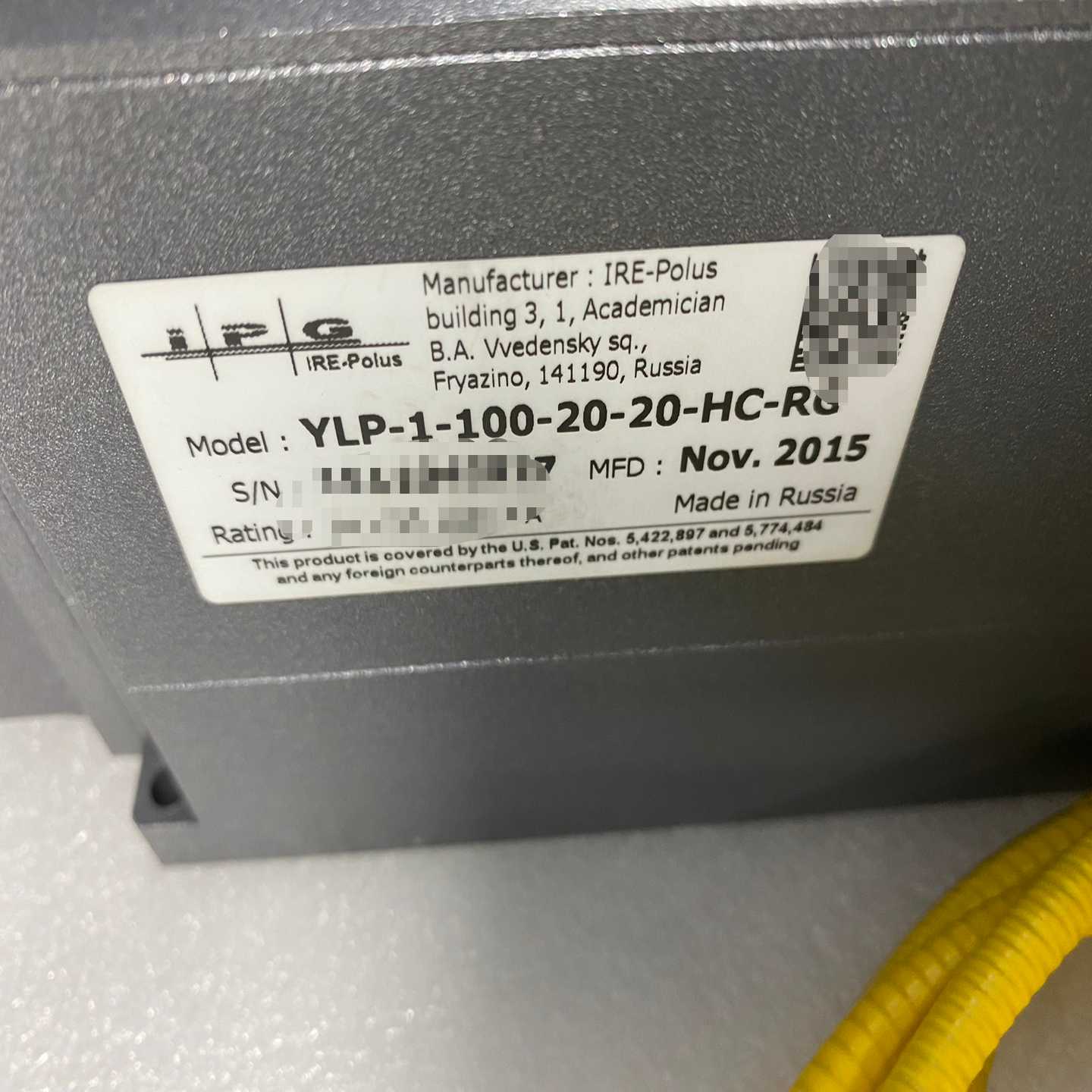 议价IPG激光器YLP-1-100-20-20-HC-RG.功a率现货/维修