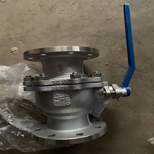 中核苏阀不锈钢法兰球阀DN100的1台×750，实心球重型~议价