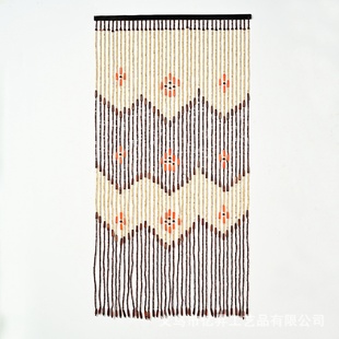二节白色珠帘水晶门帘隔断家用玄关客厅卧室卫生间帘子挂帘免打孔