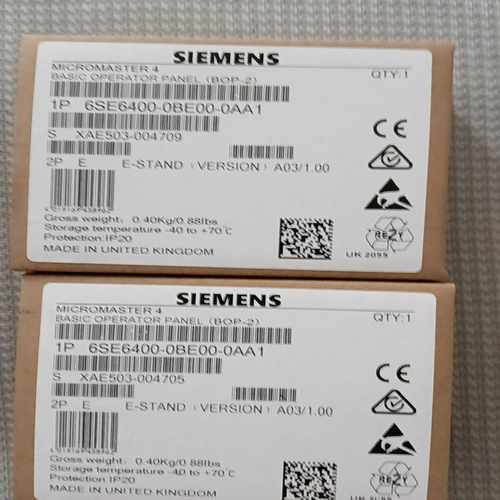 询价6SE6400-0BE00-0AA1控制操作面板44043