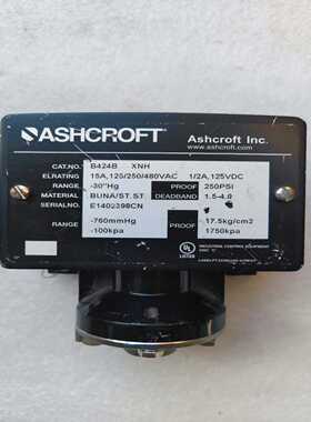 询价ASHCROFTB424BXNH压力开关
