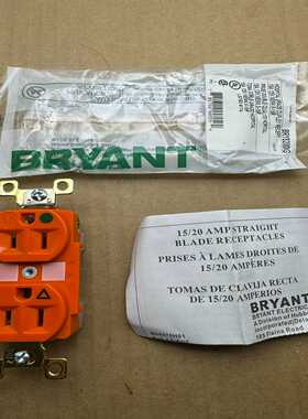 美国BRYANT拜仁超时空BRY8200IG橙色T字--议价商品