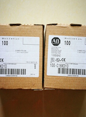 议价罗克韦尔AB原装接触器100-C16*10  100-C16KD10 AC110V 现货