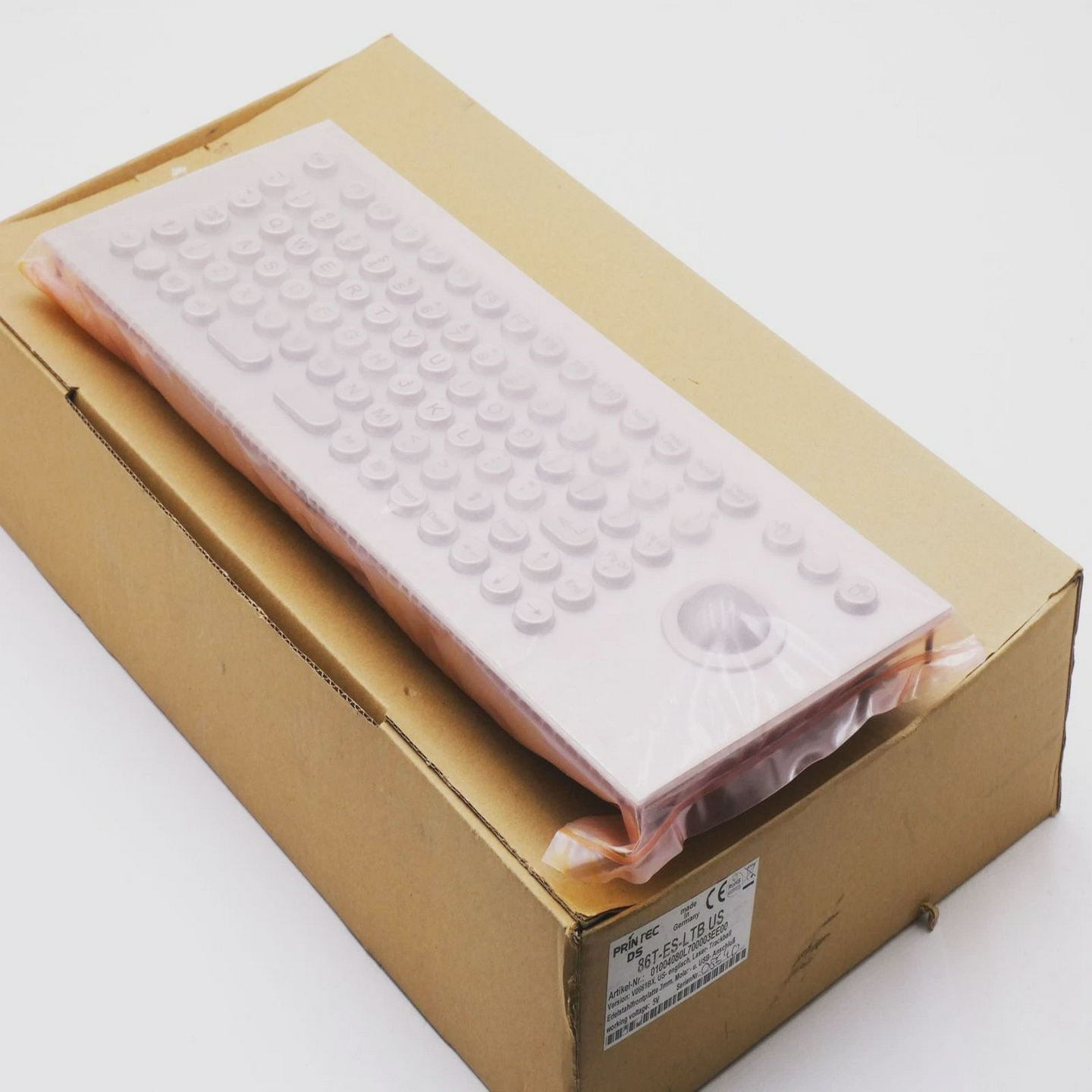 Printec-DS86T-ES-LTBUSEdelstahlfrontplatte3mm-unused/OV