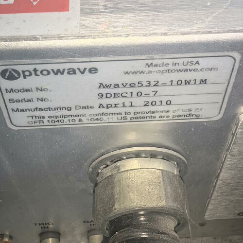 询价-紫外激光器一个AdvancedOptowave英诺激光AW