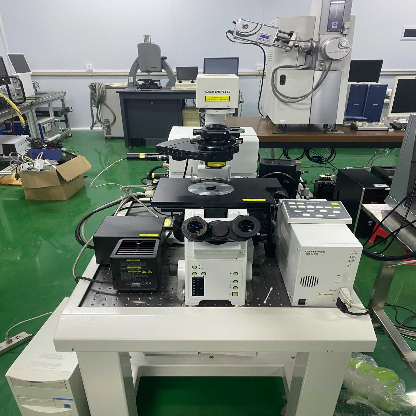 奥林巴斯IX81激光配置现状功能包好成色充新议价--议价商品